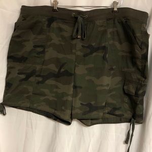 Women’s camouflage shorts